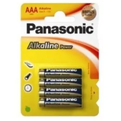 Panasonic Baterii Foto Alkaline Panasonic LR03APB/4BP, 1.5 V, 4 Buc