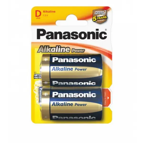 Panasonic Baterii Panasonic, 1,5V, LR20APB/2BP