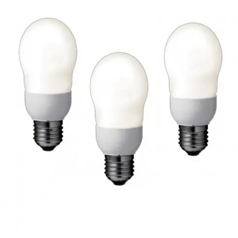 Panasonic Bec economic Panasonic EFA8E27HD-3, putere lampa 8W, echivalent pentru incandescenta 40W, pachet 3 becuri