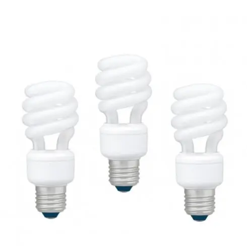 Panasonic Bec economic Panasonic EFD22E27HD3E-3, soclu E27, putere 22W, forma spirala, lumina alb calda, alimentare 220 – 240 V, pachet 3 becuri