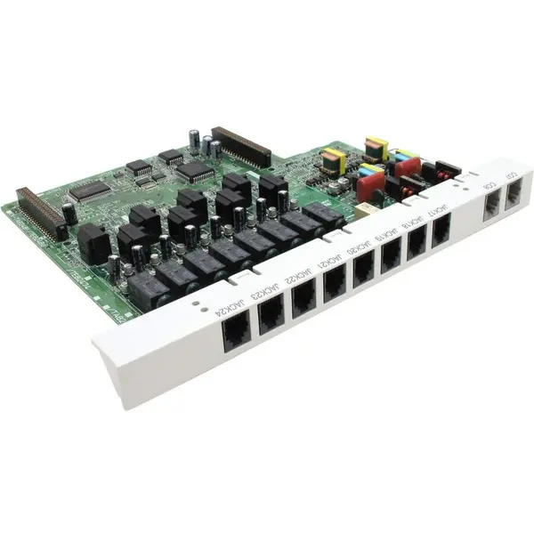 Panasonic Cartela Panasonic KX-TE82480CE, extensie 2 CO si 8 linii de interior, Verde