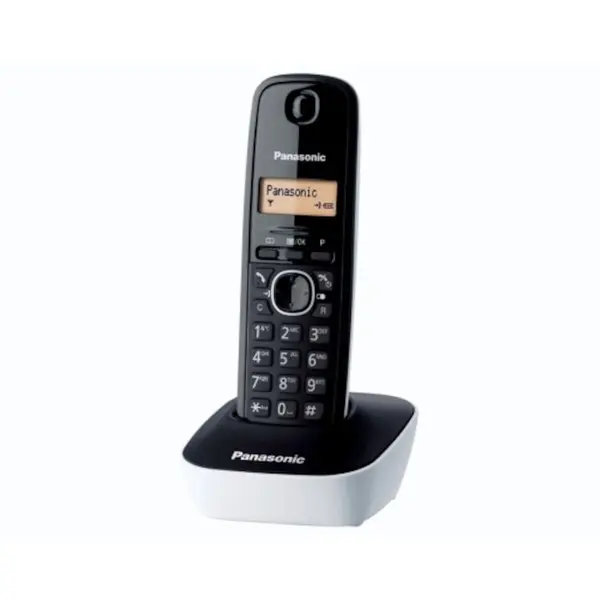 Panasonic Telefon fara fir Panasonic DECT KX-TG1611FXW, CallerID, Alb Negru