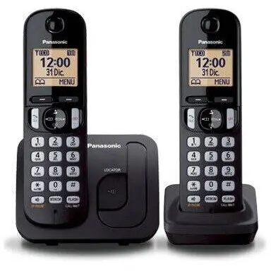Panasonic Telefon Fix Panasonic KX-TGC212, Dect, Negru