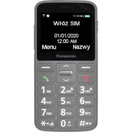 Panasonic Telefon Mobil Panasonic KX-TU160 EXG Single SIM, 2G, Gri
