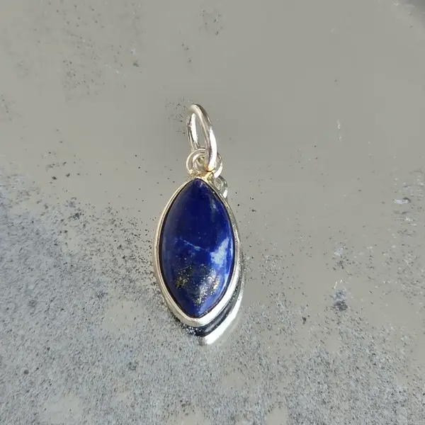 Pandantiv argint lapis lazuli | Blue 1