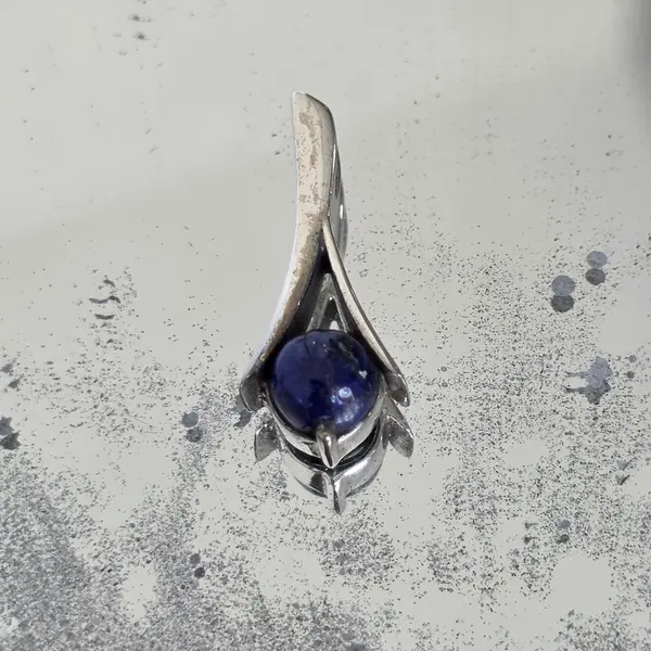 Pandantiv argint lapis lazuli | Blue 7