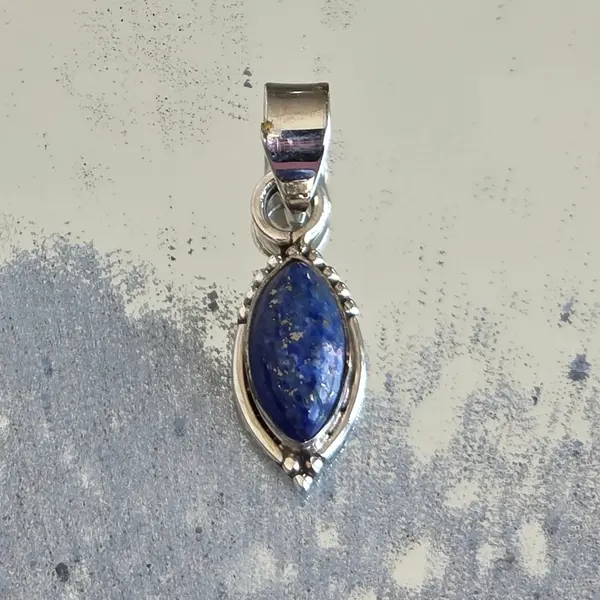 Pandantiv argint lapis lazuli | Blue 9