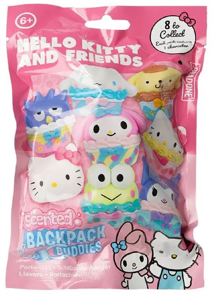 Pandantiv pentru rucsac Paladone Sanrio: Hello Kitty And Friends - Sweet Treats Scented Backpack Buddies (sortiment)
