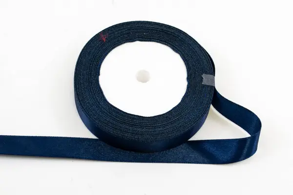 Panglica din satin pentru decorare,bluemarin, 22.5m x 1.5 cm