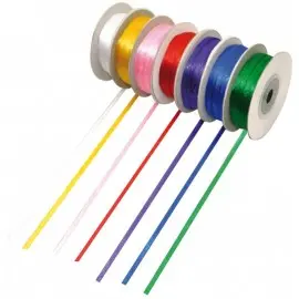 Panglica satin galben