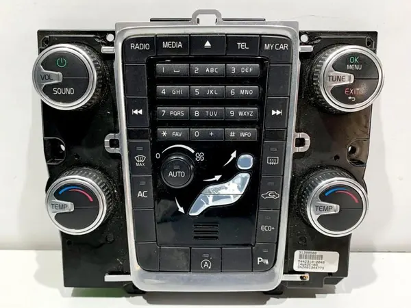 Panou comanda clima / radio cd 31398588 Volvo V60 (2010-2015)