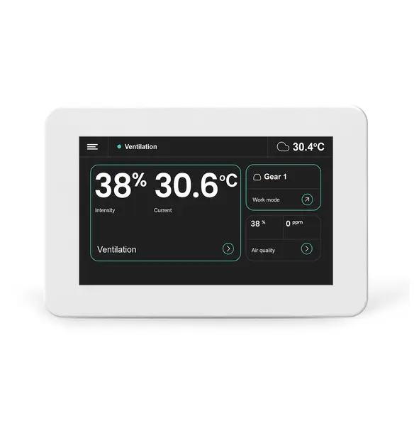 - Panou de control LCD Easy cu WiFi si Bluetooth Alb