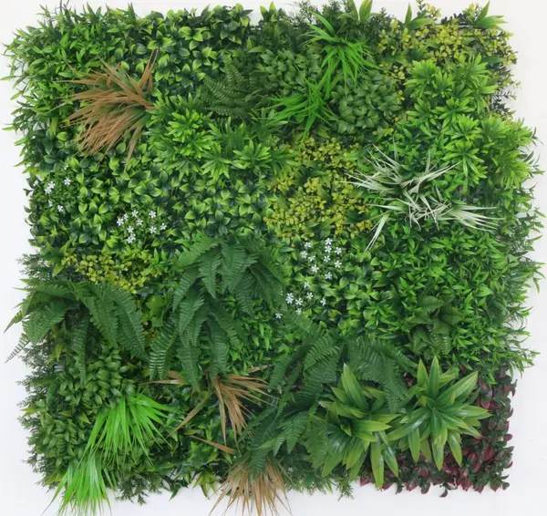 Panou decorativ Inter Ceramic - Green Wall, 100 x 100 x 5 cm