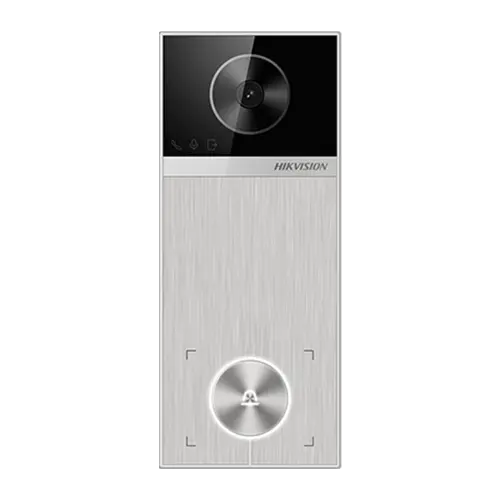Panou exterior videointerfon TCP/IP 4MP, IR 3m, Wi-Fi6, Bluetooth, M1, IP65 - HIKVISION DS-KV6114-MWBE1