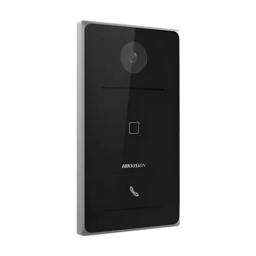 Panou exterior videointerfon TCP/IP, Wi-Fi, 2MP, IR 2.5m, 1 familie, montaj aparent, PoE - HIKVISION DS-KV6133-WME1-Aparent