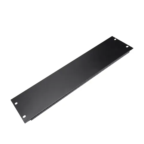 Panou fals 3U 19 pentru rack, oțel laminat la rece, negru RAL 9004, ASYTECH Networking ASY-BP-3U