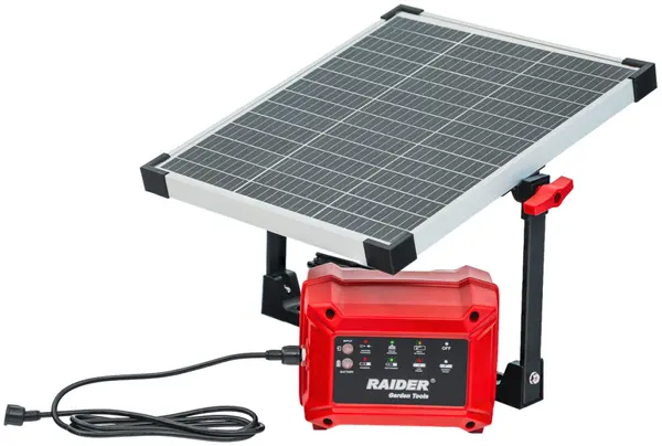 Panou fotovoltaic pentru stație de încărcare pentru robot tuns iarba Raider - R20, 24V, 1A, 24W, Solo