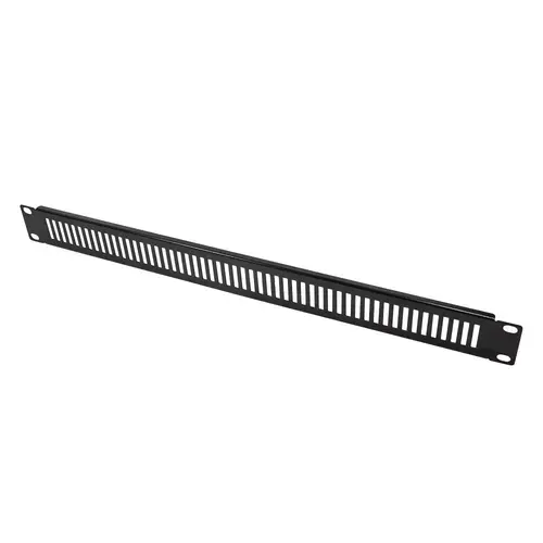 Panou frontal de conexiuni ventilat LogiLink, 19'' 1U, Negru