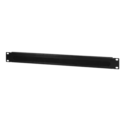 Panou intrare cabluri Logilink ORCEB1B, tip masca orizontala cu perii, 19 inch, 1U, Negru