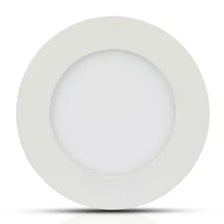 PANOU LED ROTUND INCORPORABIL 18W 3000K ALB CALD