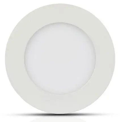 Panou LED rotund incorporabil 18W 3000K alb cald V-TAC SKU-718