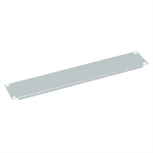 Panou masca metalic 19" 2U RAL7035 Gri deschis, Value 26.99.0296