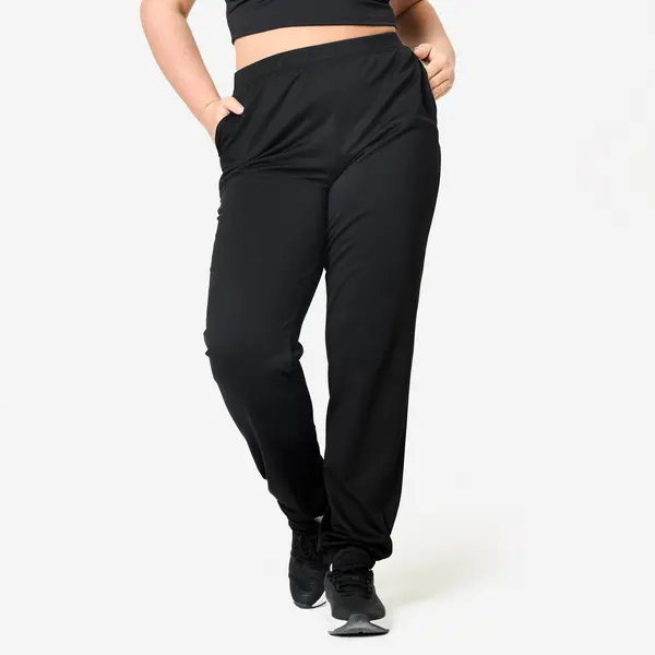 Pantalon călduros și confortabil fitness Negru Damă