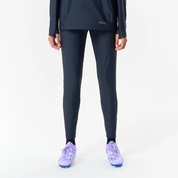 Pantalon de trening Fotbal VIRALTO CLUB Gri-Verde Bărbați