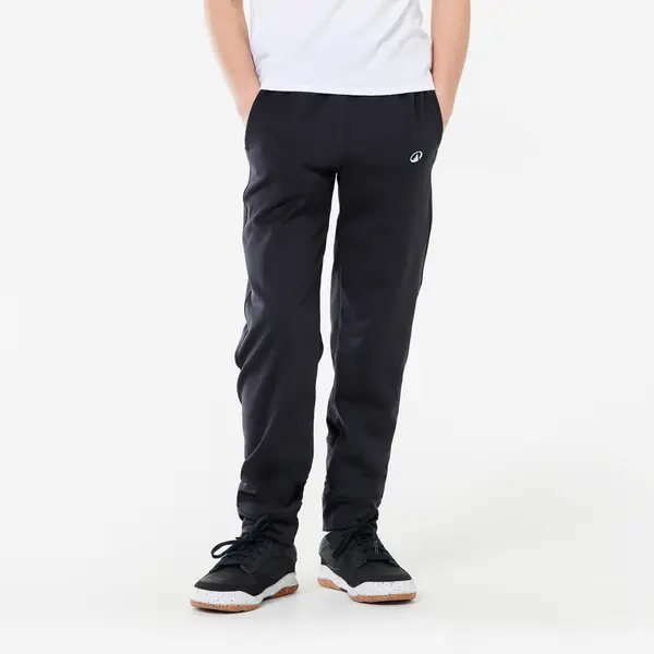 Pantalon de trening Respirant și călduros Educație fizică Negru Copii