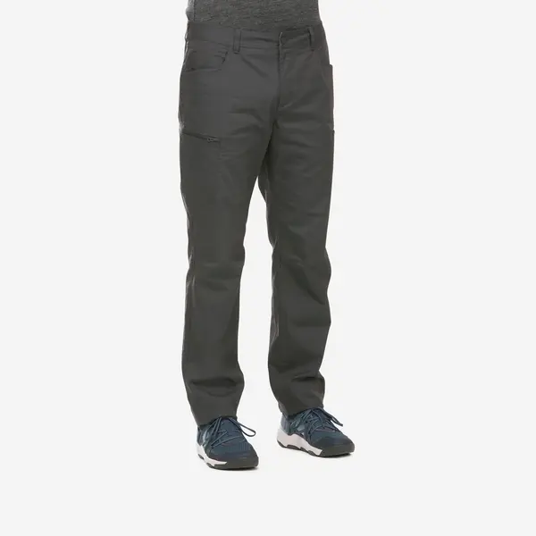 Pantalon Regular Drumeție NH500 Gri Bărbați
