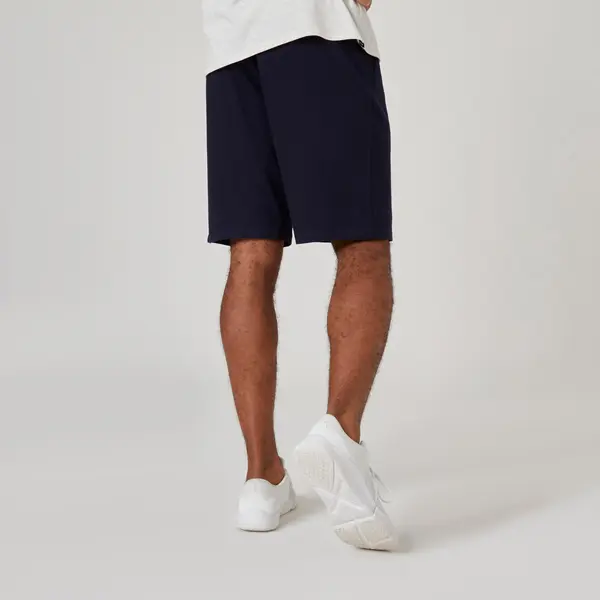 Pantalon scurt 500 Fitness Bleumarin Bărbaţi