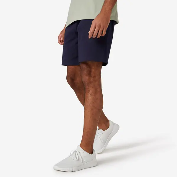 Pantalon scurt 500 Fitness Essentials Bleumarin Bărbaţi