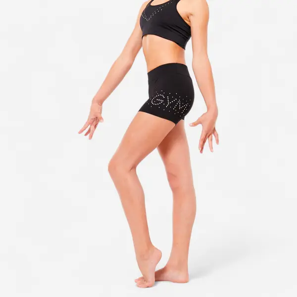 Pantalon scurt 500 Gimnastică Fete