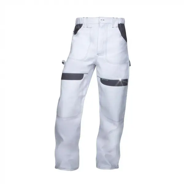 Pantaloni albi de lucru in talie, Ardon COOL TREND 66