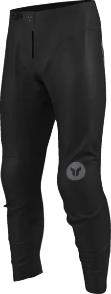 Pantaloni atv cross copii Thor Ridemode Menace, culoare negru gri, marime 24