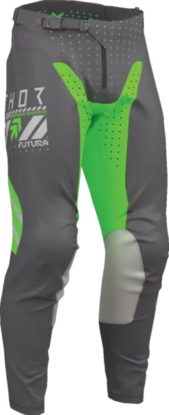 Pantaloni atv cross Thor Launchmode Futura, culoare gri verde, marime 44