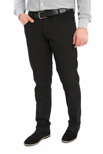 Pantaloni barbatesti subtiri, Forza, negru