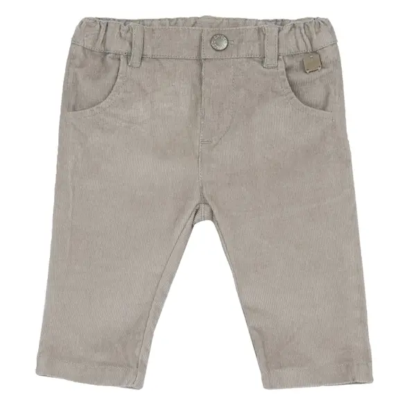 Pantaloni bebelusi Chicco, Bej cu model, 00261-69MFCO