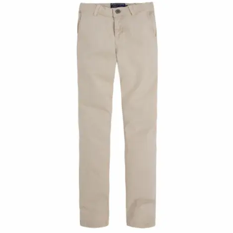 Pantaloni bej din doc (6521), 12 ani 152 cm