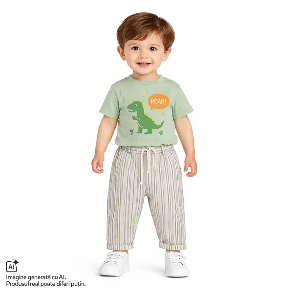 Pantaloni copii Chicco, Bej, 01881-70MFCO