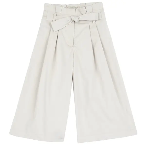 Pantaloni copii Chicco eleganti, bej cu model, 11819-68MC