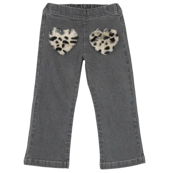 Pantaloni copii Chicco, gri, 00998-69MC
