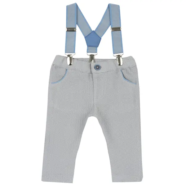 Pantaloni copii Chicco, gri, 24331-66MFCO