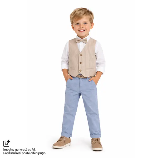Pantaloni copii Chicco, Turcoaz, 01373-70MC