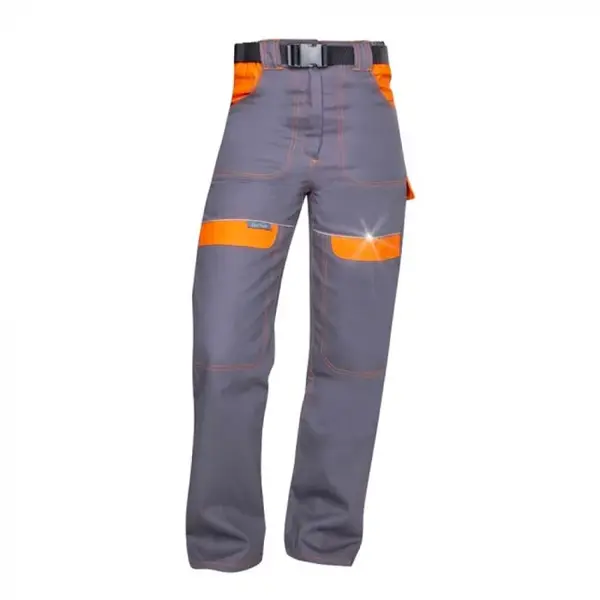 Pantaloni de lucru femei gri, in talie, 100% bumbac, Ardon COOL TREND 58, GRI
