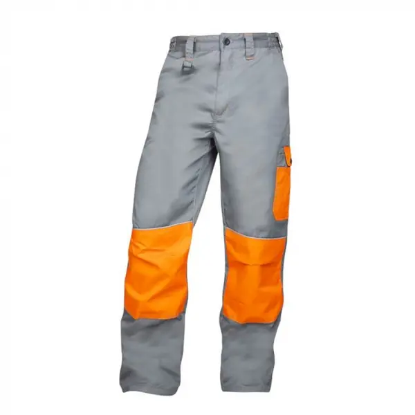 Pantaloni de lucru in talie 2STRONG - gri portocaliu 52