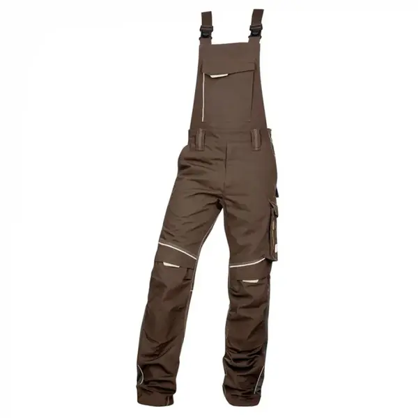 Pantaloni de lucru maro cu pieptar, Ardon URBAN 52, MARO
