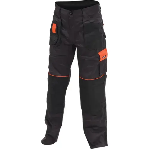 Pantaloni de lucru Yato, Bumbac/Poliester, 3XL, Negru