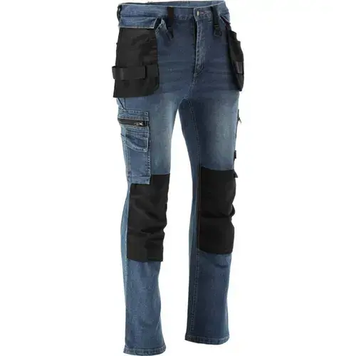 Pantaloni de lucru Yato YT-79053, jeans, bumbac, rezistent, L-XL