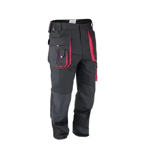 Pantaloni de lucru Yato YT-8026, marimea M, 6 buzunare, negru